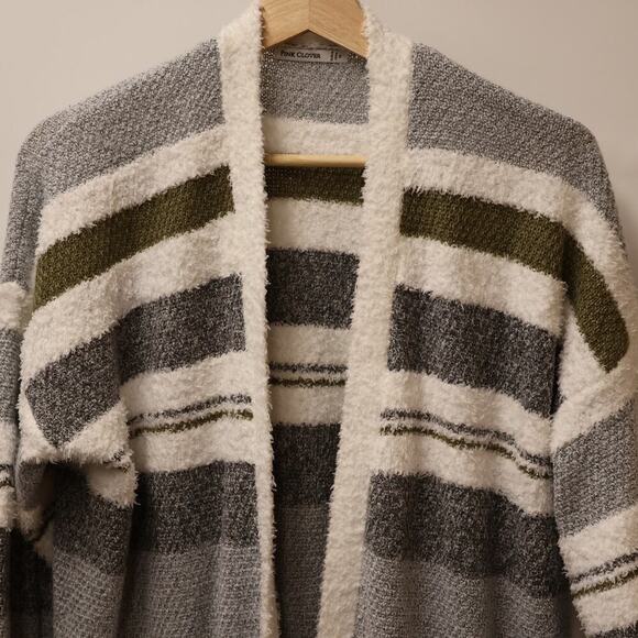 Stitch Fix Pink Clover Women's Millicent Size Medium Tunic White Green Gray - Picture 7 of 13